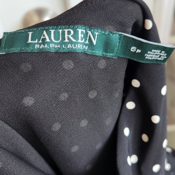 RALPH LAUREN Still Dot It Ruffle‎ Mini Skirt - Picture 3 of 4